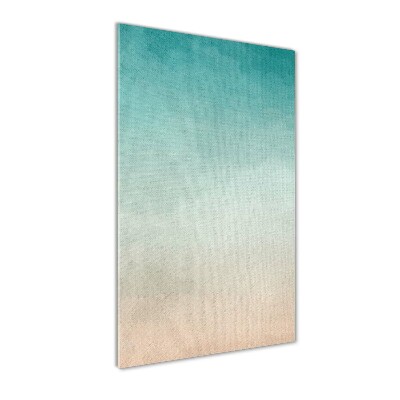 Quadro stampa su vetro acrilico verticale Fumo