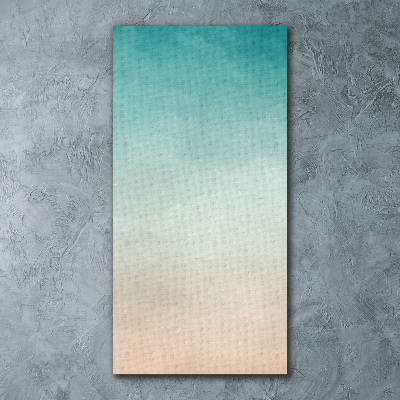 Quadro stampa su vetro acrilico verticale Fumo