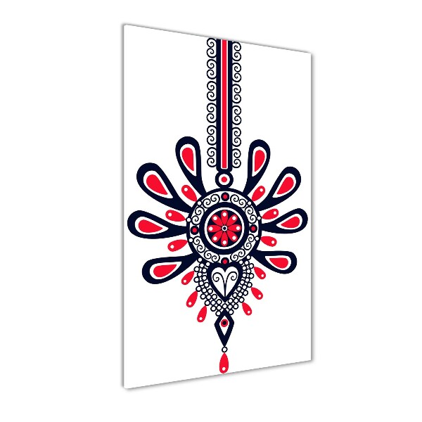 Quadro vetro acrilico verticale Modello popolare polacco