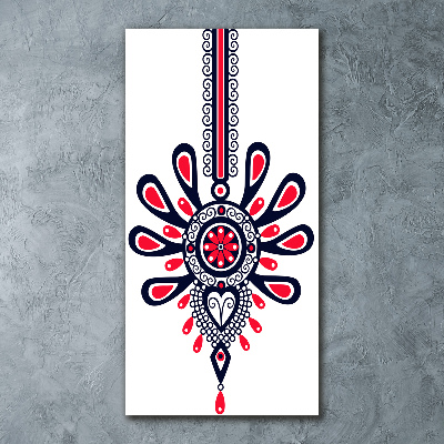 Quadro vetro acrilico verticale Modello popolare polacco