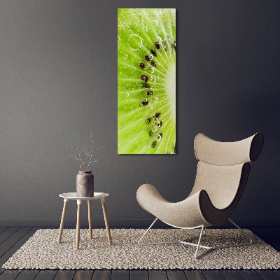 Quadro acrilico verticale Kiwi