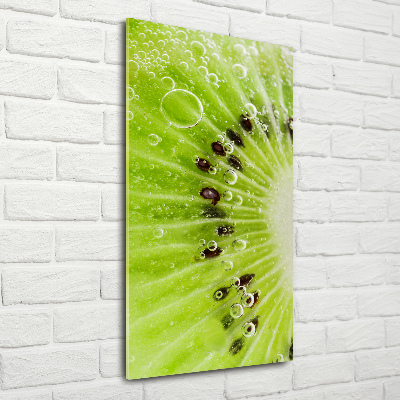 Quadro acrilico verticale Kiwi