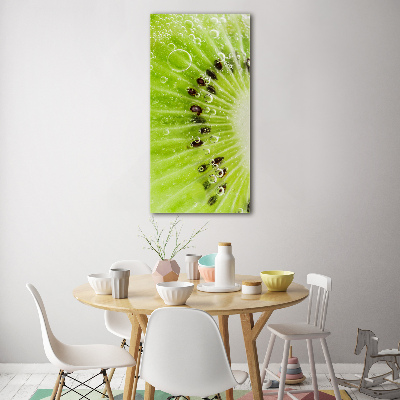 Quadro acrilico verticale Kiwi