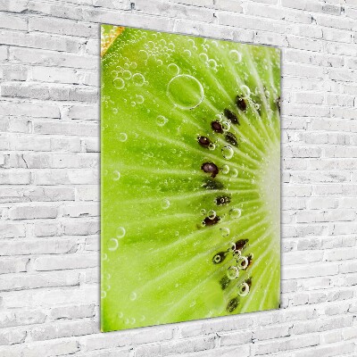 Quadro acrilico verticale Kiwi