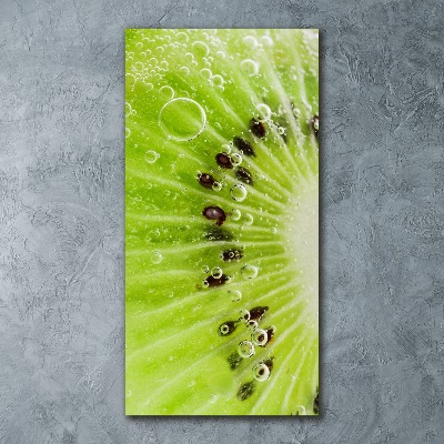 Quadro acrilico verticale Kiwi