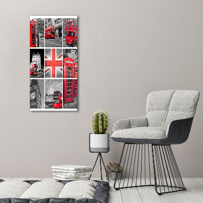 Quadro acrilico verticale London College