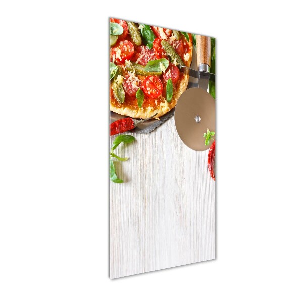 Quadro acrilico verticale Pizza