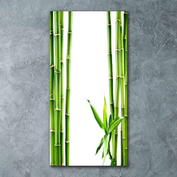 Quadro acrilico verticale Bambù