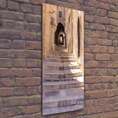 Quadro stampa su vetro acrilico verticale Gerusalemme, Israele