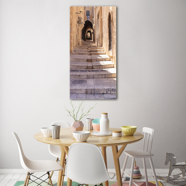 Quadro stampa su vetro acrilico verticale Gerusalemme, Israele