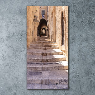 Quadro stampa su vetro acrilico verticale Gerusalemme, Israele