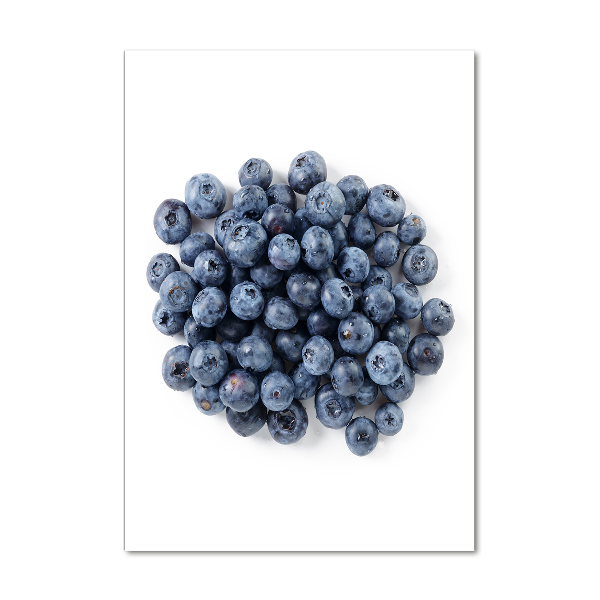 Quadro acrilico verticale Frutti di bosco