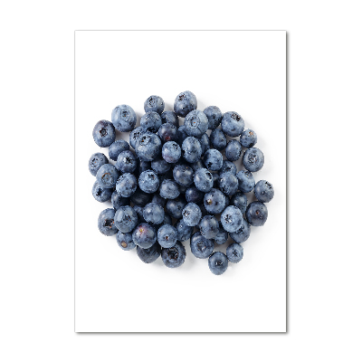 Quadro acrilico verticale Frutti di bosco