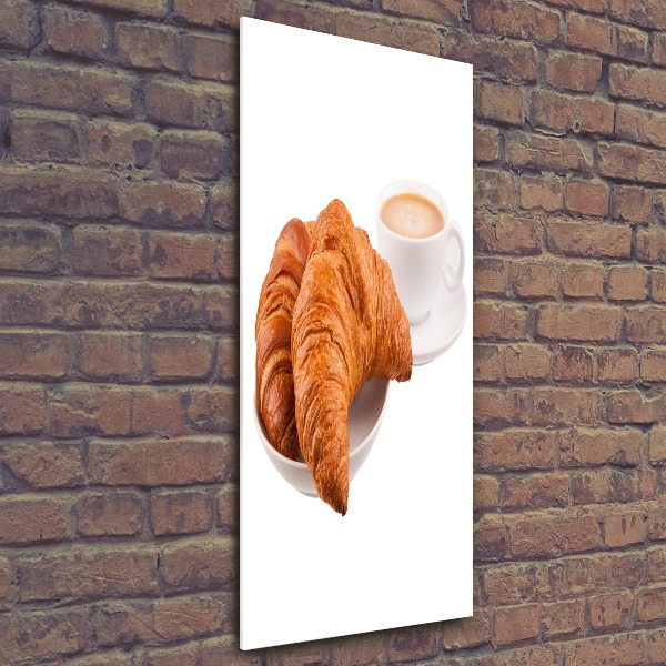Quadro vetro acrilico verticale Colazione