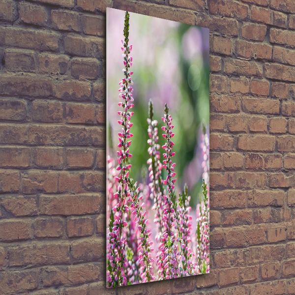 Quadro stampa su vetro acrilico verticale Erica