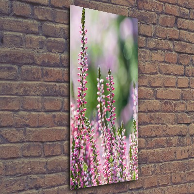 Quadro stampa su vetro acrilico verticale Erica