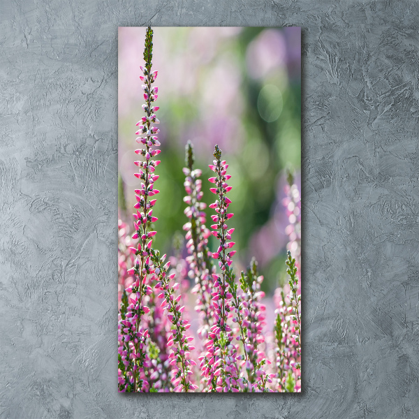 Quadro stampa su vetro acrilico verticale Erica