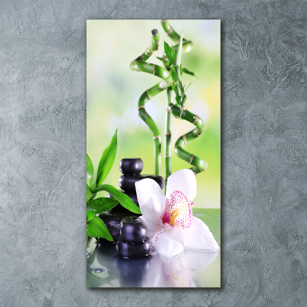 Quadro acrilico verticale Bambù