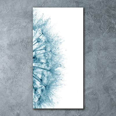 Quadro stampa su vetro acrilico verticale Semi di tarassaco