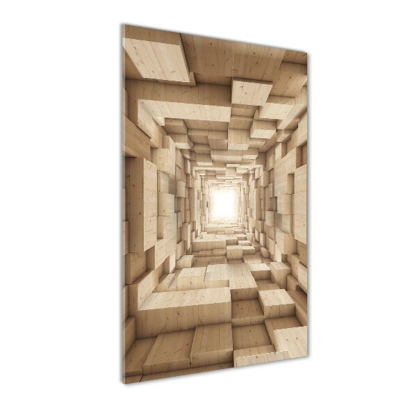 Quadro vetro acrilico verticale Astrazione