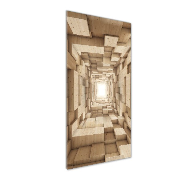 Quadro vetro acrilico verticale Astrazione