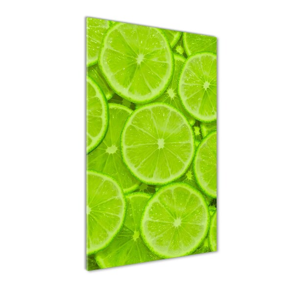 Quadro vetro acrilico verticale Lime