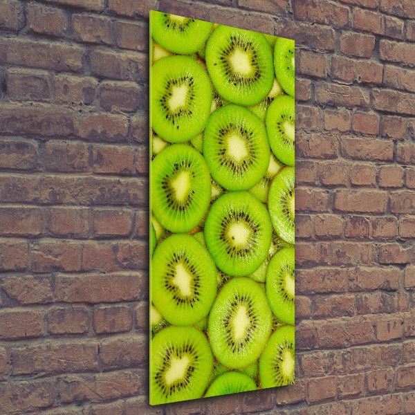 Quadro acrilico verticale Kiwi