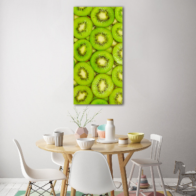 Quadro acrilico verticale Kiwi