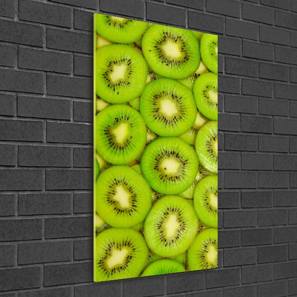 Quadro acrilico verticale Kiwi