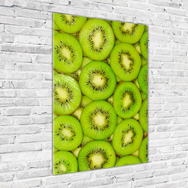 Quadro acrilico verticale Kiwi