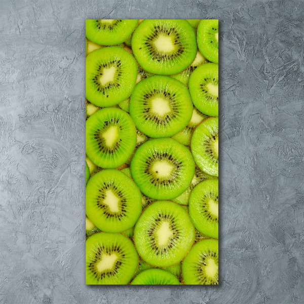 Quadro acrilico verticale Kiwi