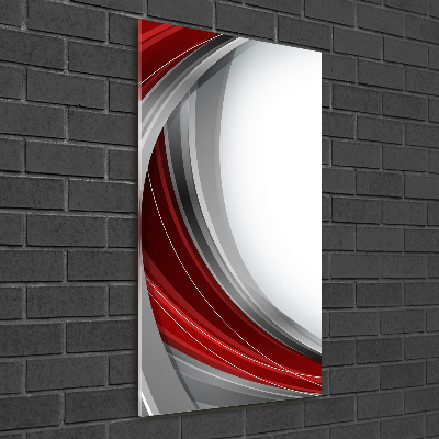 Quadro acrilico verticale Sfondo di onde