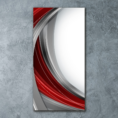 Quadro acrilico verticale Sfondo di onde