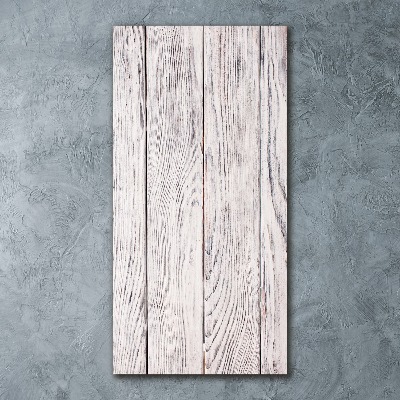 Quadro vetro acrilico verticale Parete in legno