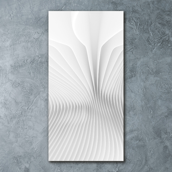 Quadro vetro acrilico verticale Linee astratte