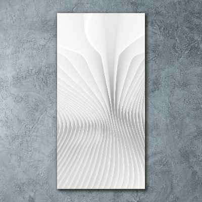 Quadro vetro acrilico verticale Linee astratte