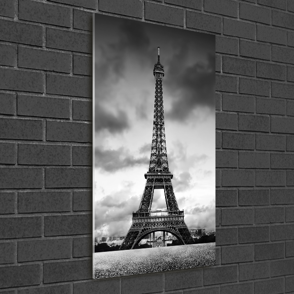 Quadro acrilico verticale Torre Eiffel Parigi