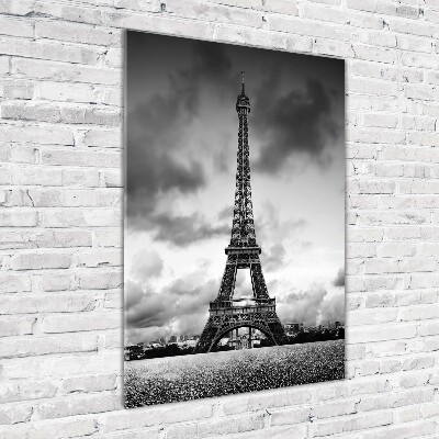 Quadro acrilico verticale Torre Eiffel Parigi