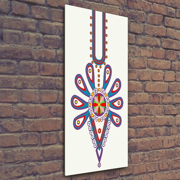 Quadro acrilico verticale Modello popolare polacco