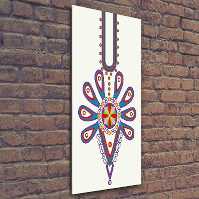 Quadro acrilico verticale Modello popolare polacco