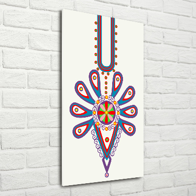 Quadro acrilico verticale Modello popolare polacco