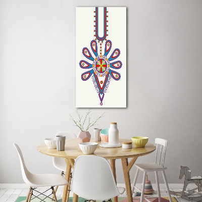 Quadro acrilico verticale Modello popolare polacco
