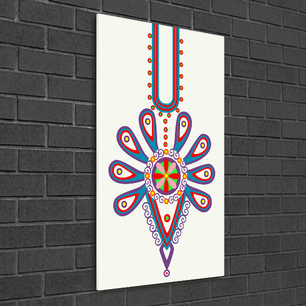 Quadro acrilico verticale Modello popolare polacco