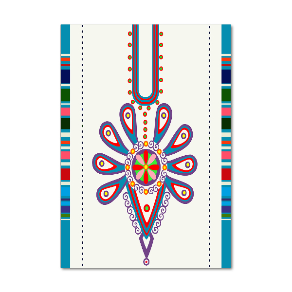 Quadro acrilico verticale Modello popolare polacco
