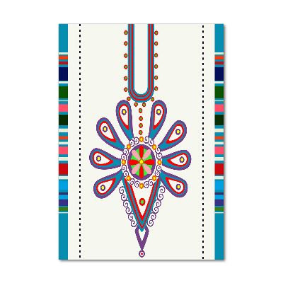 Quadro acrilico verticale Modello popolare polacco