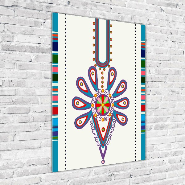 Quadro acrilico verticale Modello popolare polacco