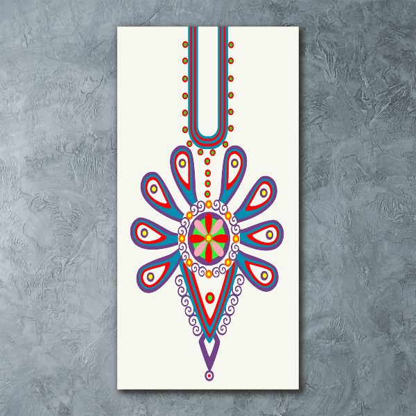 Quadro acrilico verticale Modello popolare polacco