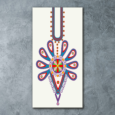 Quadro acrilico verticale Modello popolare polacco