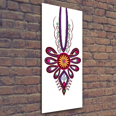 Quadro in vetro acrilico verticale Modello popolare polacco