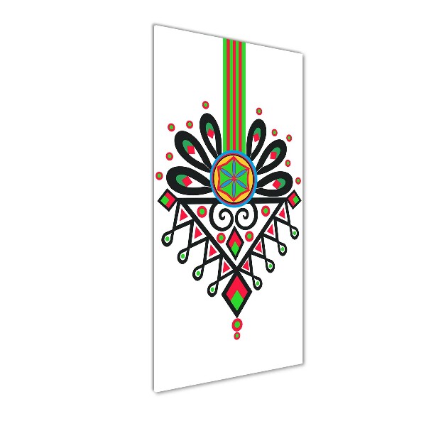 Quadro acrilico verticale Modello popolare polacco